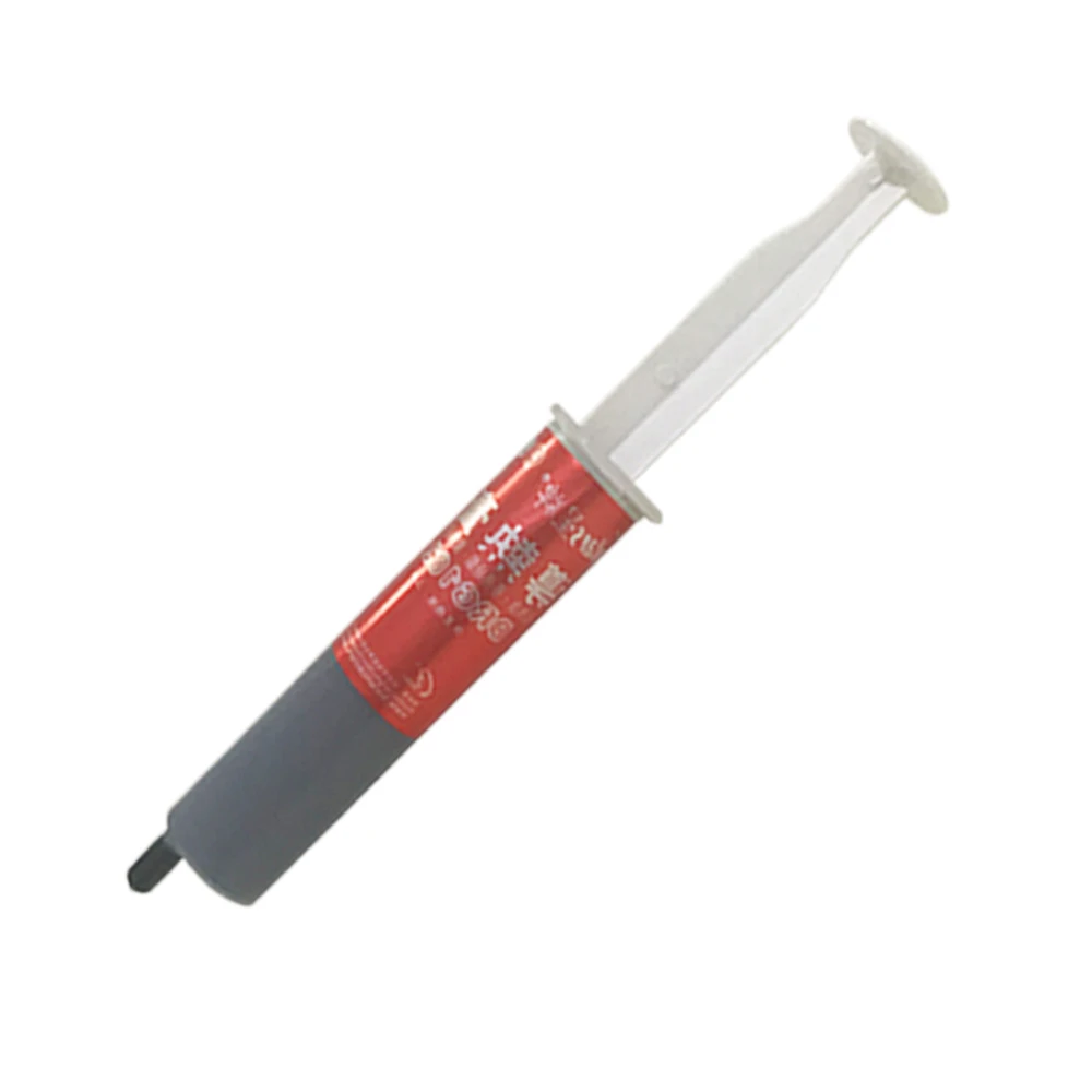 Jeringa de silicona DRG102 para todo tipo de refrigeradores, pasta térmica compuesta, Pasta de disipador de calor, para CPU, yeso, con buena conducción térmica
