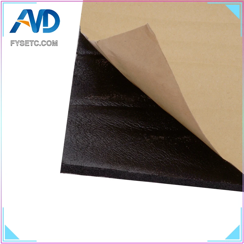 1pcs 400*400*10mm Heat Insulation Cotton 3D Printer Heating Bed Sticker Foil Self-adhesive Insulation Cotton 10mm Thickness