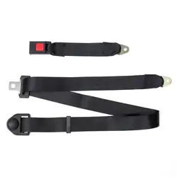 Auto universal simple 3 points safety belt Auto Seat Safety Lap Belt Adjustable Security belt rear safety belt auto accessories