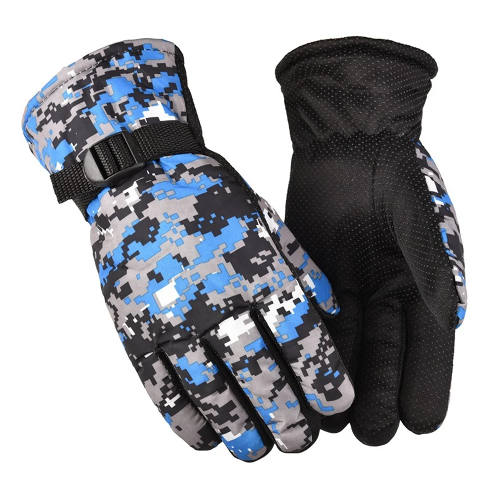 Tactical Military Men Winter Warm Gloves Anti-Slip Waterproof Thermal Heated Gloves Outdoor Hunt Hiking Fishing Ski Snow Gloves