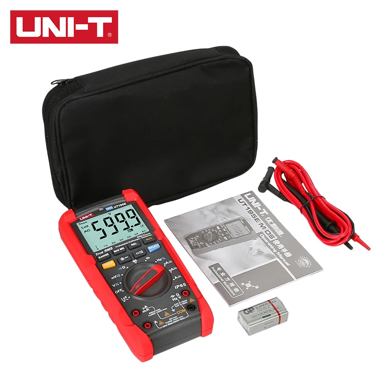 UNI-T UT195E UT195M UT195DS Professional Multimeter True RMS ACV 750V 5kHz Bandwidth IP65 Rating 2m Drop Proof CAT III 1000V