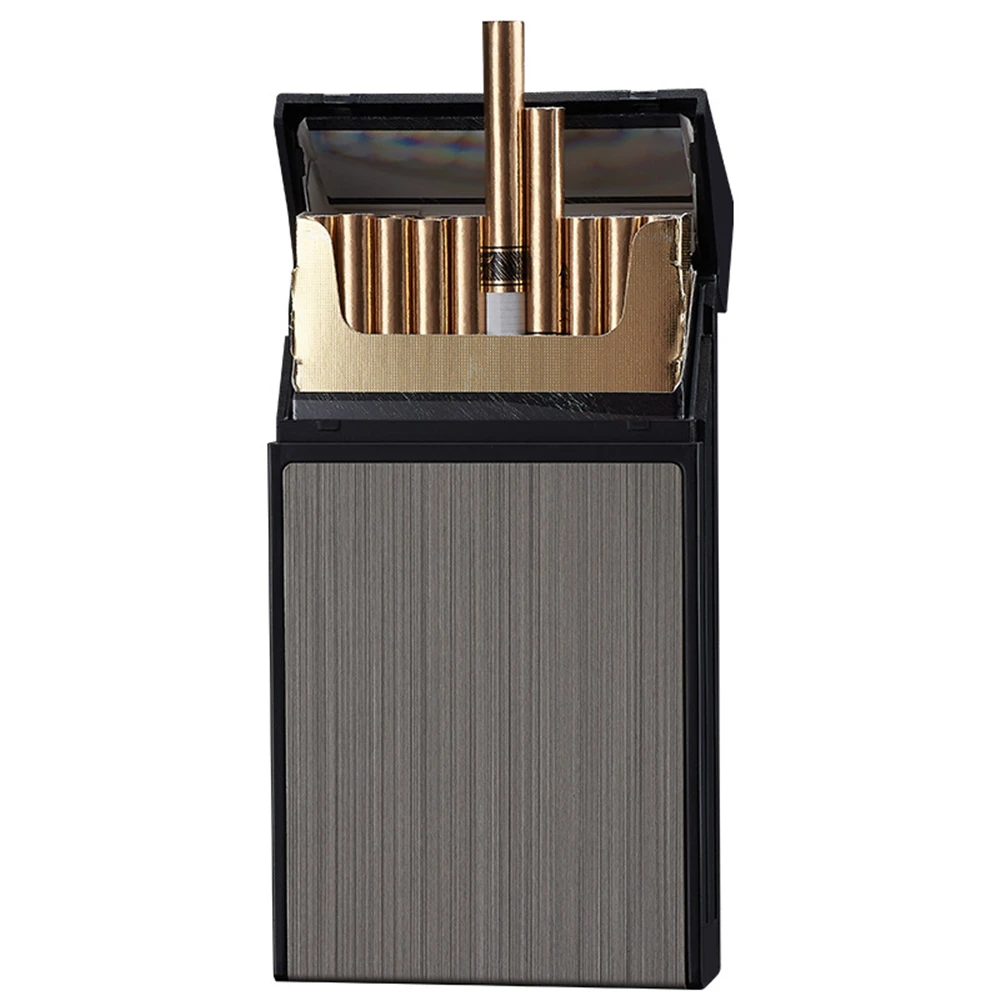 100mm Cigarette Case slim Cigarette 20Pcs Capacity Metal Anti Pressure Outdoor Waterproof Smoking Accessories Tools