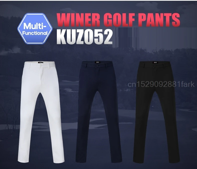 PGM Winter Männlichen Verdickung Golf Hose Golf Lange Hosen männer High-elastische Sport Hosen Größe XXS-3XL Hohe qualität – Detail 4