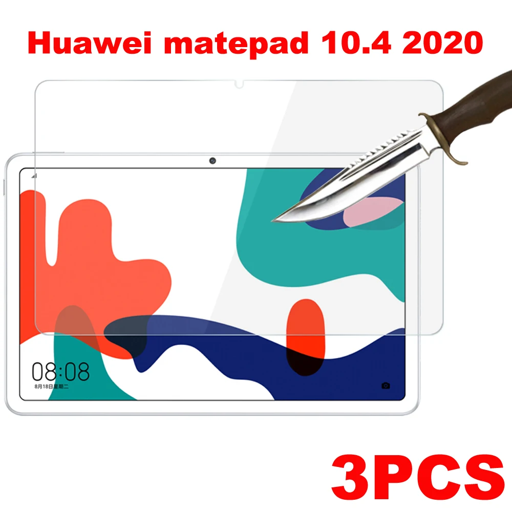 

3Packs Tempered Glass Screen Protector For Huawei matepad 10.4 pro 10.8 protective films