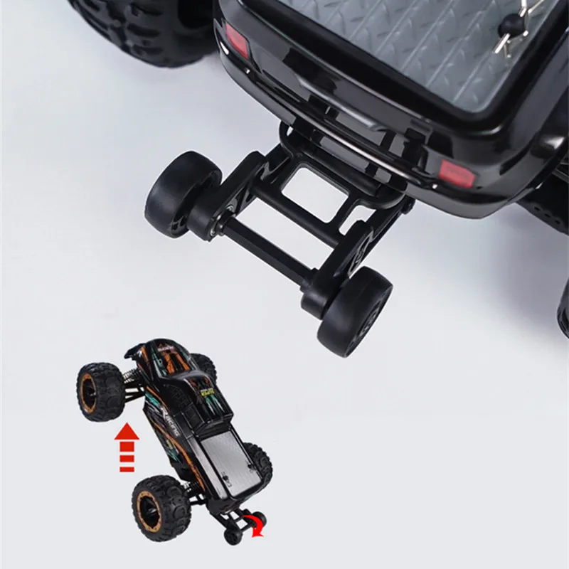 JTY Toys RC Truck 2.4G 4WD Bezszczotkowy samochód zdalnie sterowany Bigfoot Off-Road Ciężarówki wspinaczkowe Sterowane radiowo samochody dla