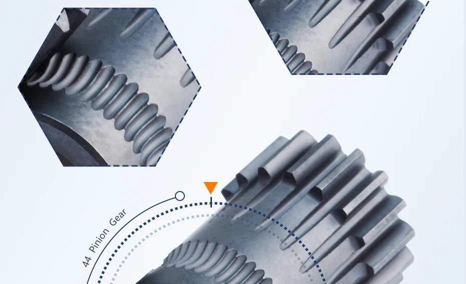 C Trianglelab DDB Extruder Welle Montage Getriebe Einzel und RNC Nano Beschichtung Antriebsrad Für DDB Extruder DIY Antriebsrad Extruder – Detail 15