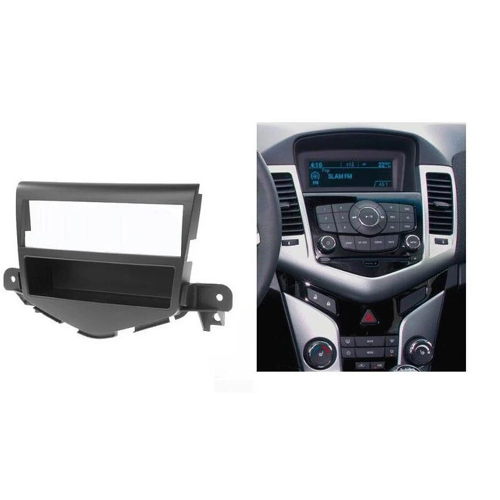 1 Din Radio Fascias for CHEVROLET Cruze 2009-2012 Audio W Pocket CD GPS DVD Stereo Panel Dash Mount Installation Trim Kits Frame