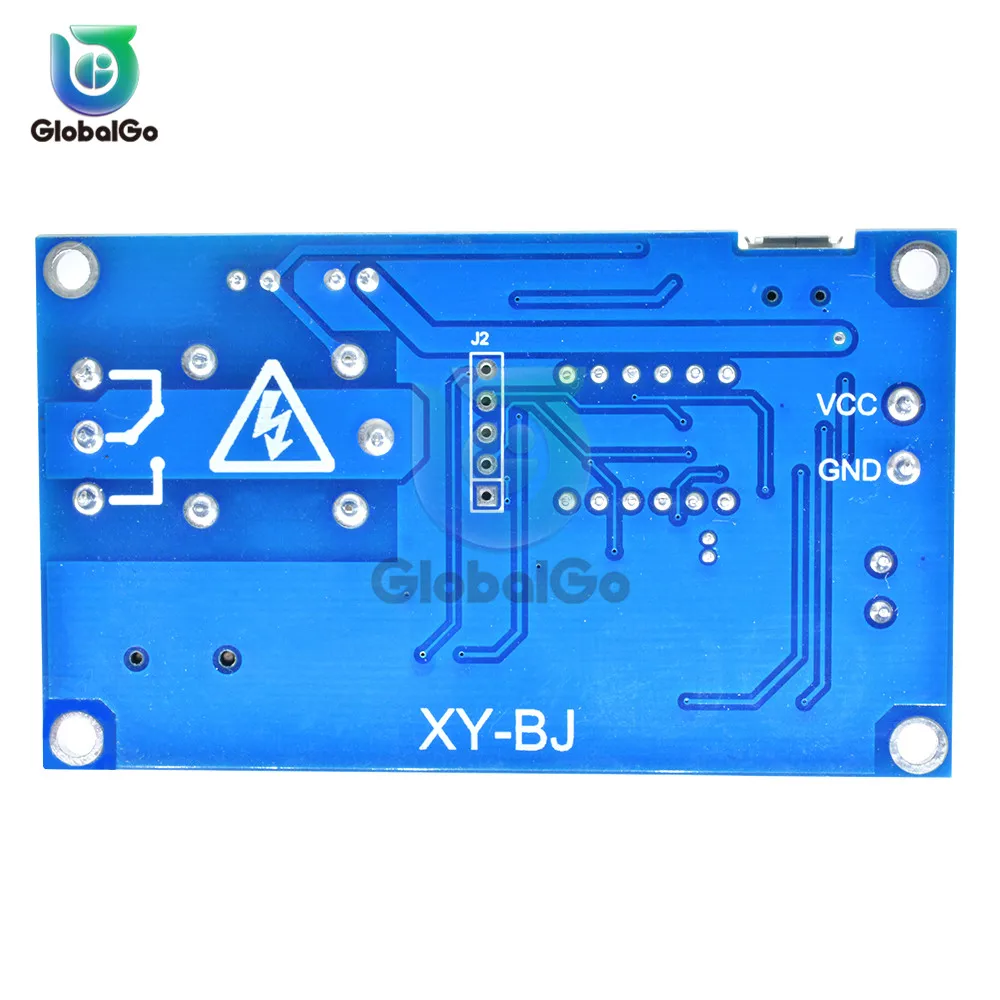 DC 5V LED Digital Real-time Relay Module Clock Control Switch Delay Timer Controller Board With Buzzer Alarm 12V 24V 48V 60V