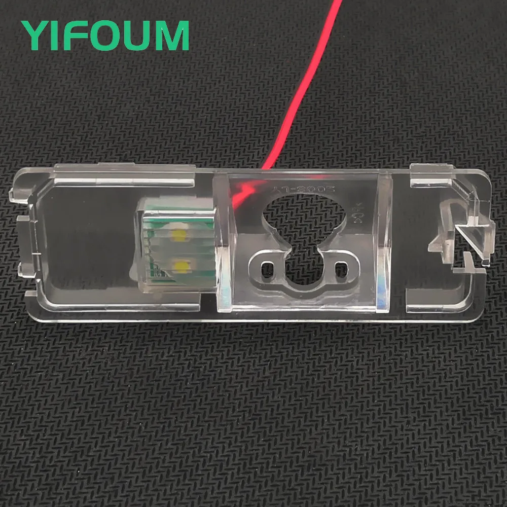 YIFOUM Car Rear View Camera Bracket License Plate Light For Volkswagen Golf Bora Polo Beetle Phaeton Magotan Scirocco Passat B7