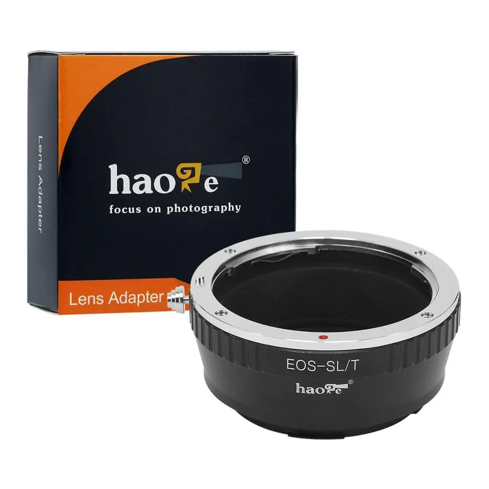 Haoge Manual Lens Mount Adapter for Canon EOS EF EFS Lens to Leica L Mount Camera