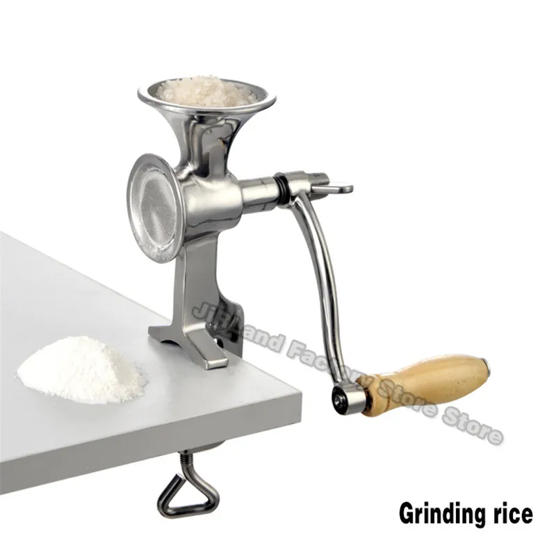 304 stainless steel grinding machine Grinder Manual cocoa bean mill Whole grains and pepper grind Manual grain grinderer