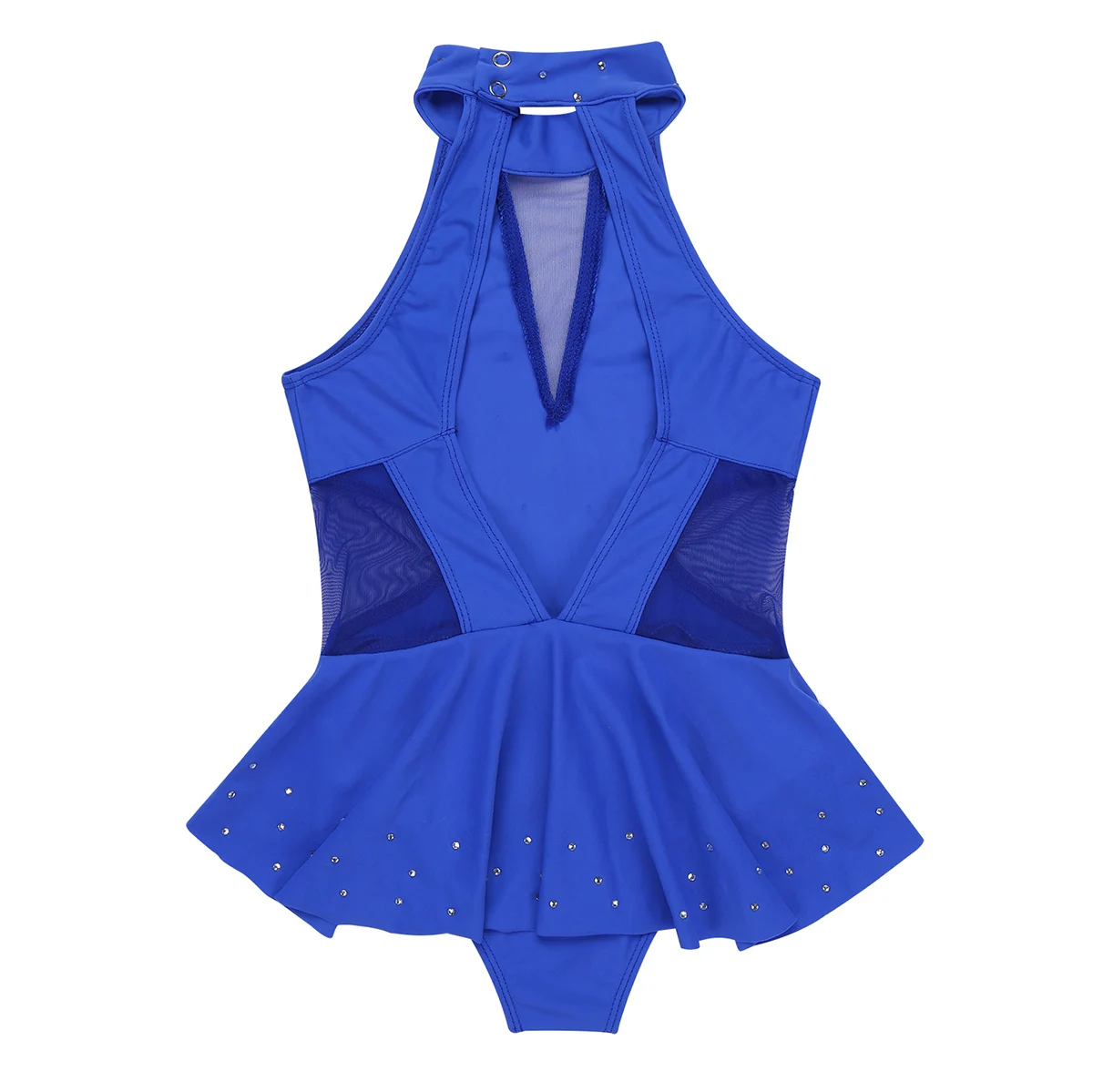 Kinder Mädchen Gymnastic Trikot Shiny Glitter Mesh Splice Ballett Tanz Kleid für Moderne Zeitgenössische Ballsaal Eiskunstlauf Kleid