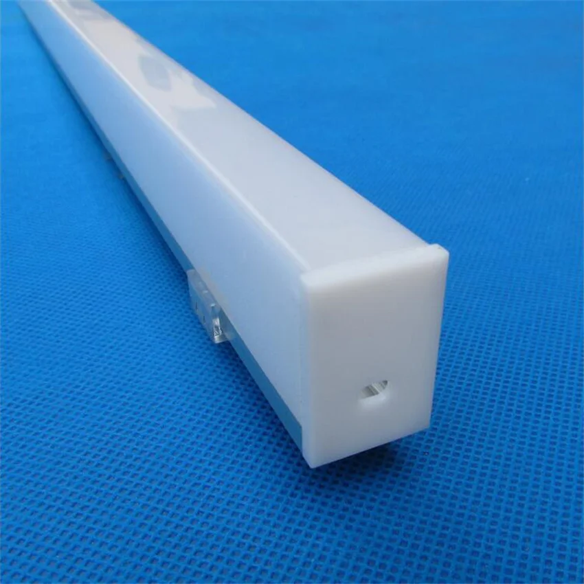 

led Aluminium Channel With High Bay Diffuser Pc Cover Modern Surface Mounted Square Led Strip Light Aluminum Profile