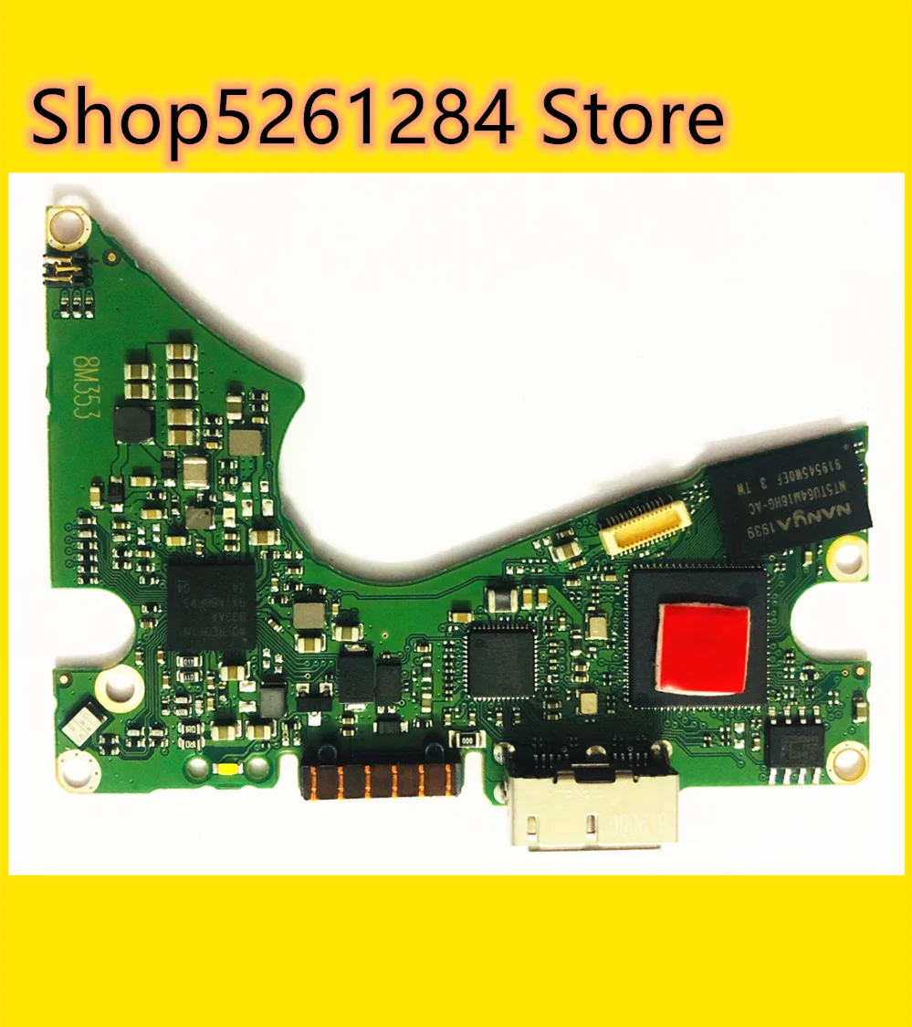 HDD PCB : 2060-800041-003 REVP1 WD 4T USB3.0 WD40NMZW-11GX6S1/  , 2060 800041 003 , USB3.0 800041-J03