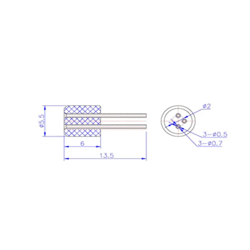 1Pcs/Lot 3-Pin 5.5M…