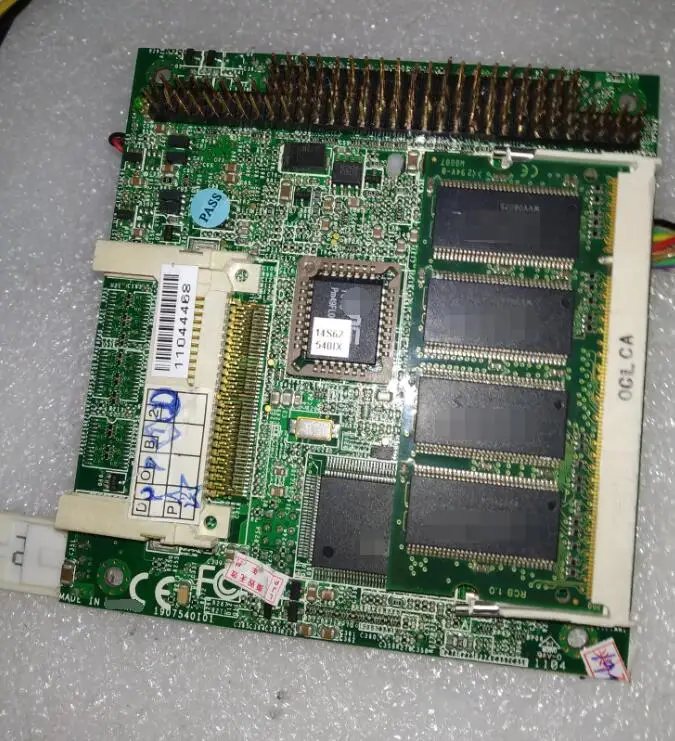 Imagem -05 - Placa-mãe sem Fanless pc 104 pc 104 Original Pc104 Sbc com Memória Lx800 Pfm540i A1.0