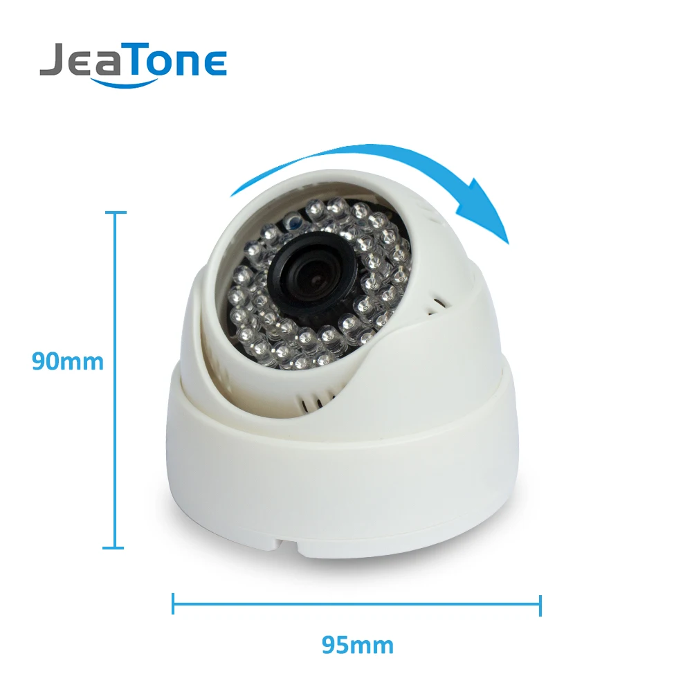 Jeatone 720P 960p 1080P CCTV Camera Day/Night Vision Video Surveillance Indoor IR Light Dome Outdoor Security Camera