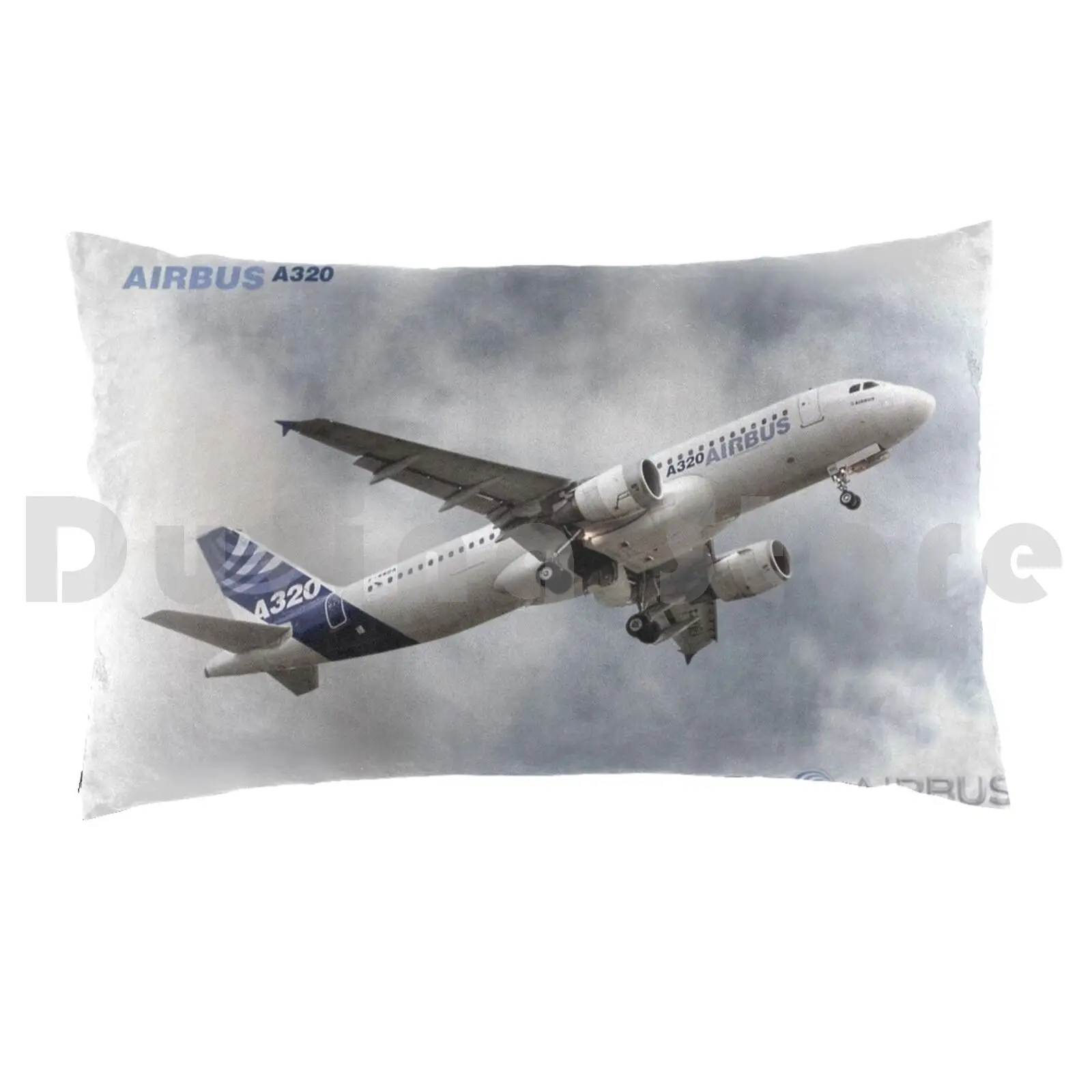 Airbus A320-Duvets , Cases , Pillows Etc Pillow Case DIY 50*70 Airbus A320 A320 Airplane Plane Airplane Filton