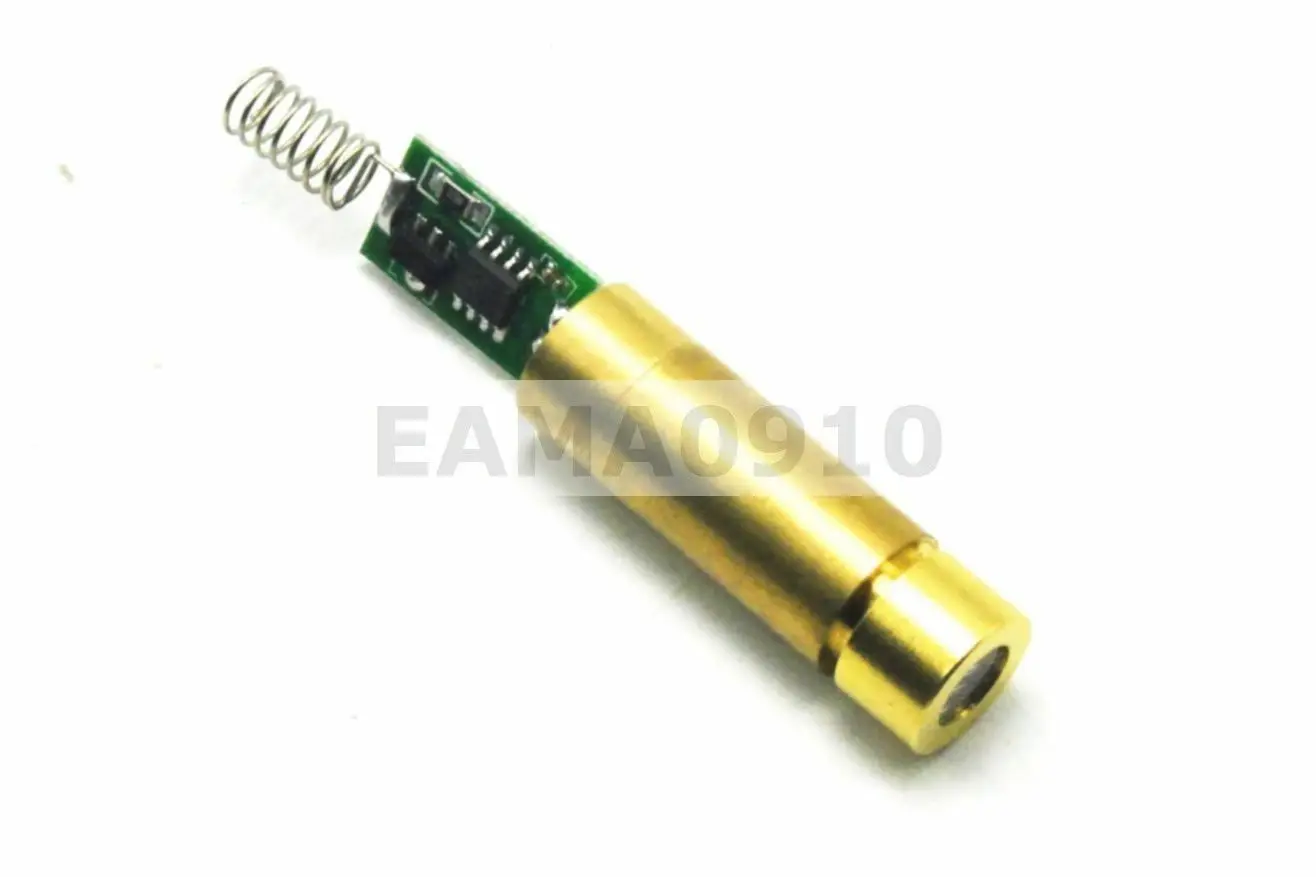 Industriële/Lab 532nm 50Mw Lijn Groene Lasermodule W/Driver Reticle/Locator