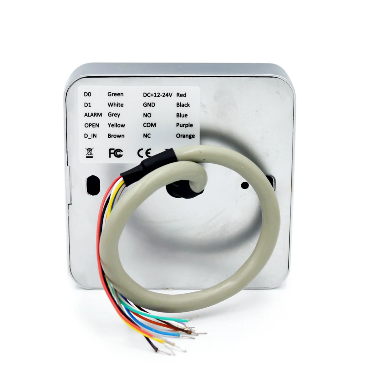 Waterdicht Rfid Toegangscontrole Touch Toetsenbord Met 2000 Gebruikers Rfid Deur Toegangscontrole Systeem