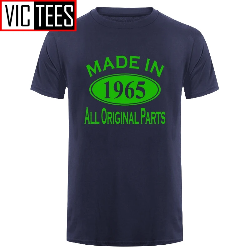 Men Made in 1965 Mens 50th Birthday Gift T-Shirt More Size and Colors