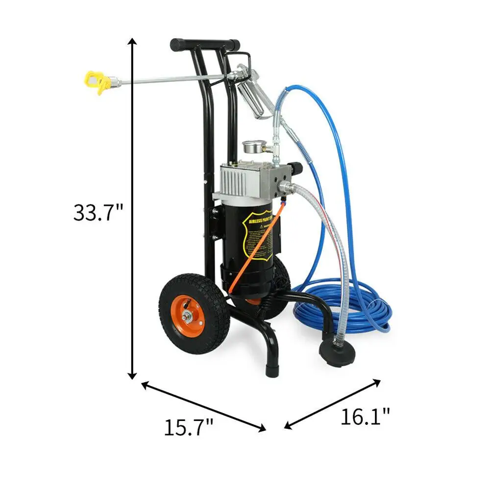 220-240V M819-A spruzzatore di vernice Airless ad alta pressione 1.9L/MIN pistola a spruzzo pittore macchina per verniciatura