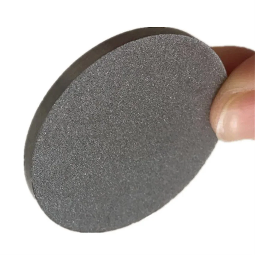 316L สแตนเลสสตีลแป้ง Sintered แผ่น2-160ไมครอน Aeration หัวสแตนเลสสตีลป้องกันการระเบิดแผ่น