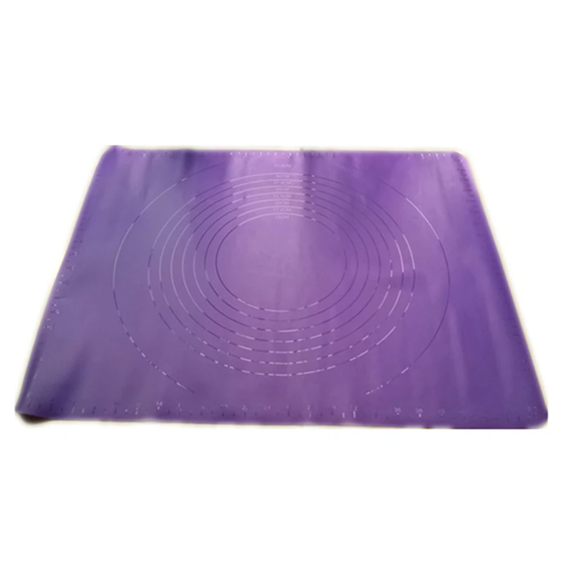 

Non-stick Silicone Rolling Mat, Baking Tool, Pastry Boards, Baking Pad with Calibration, Large Size, 50x40cm