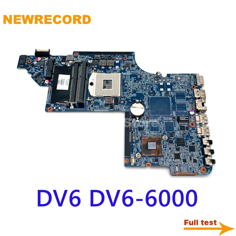 

For HP Pavilion DV6 DV6-6000 Laptop Motherboard 641485-001 HM65 DDR3 Socket PGA989 Main Board Full Test