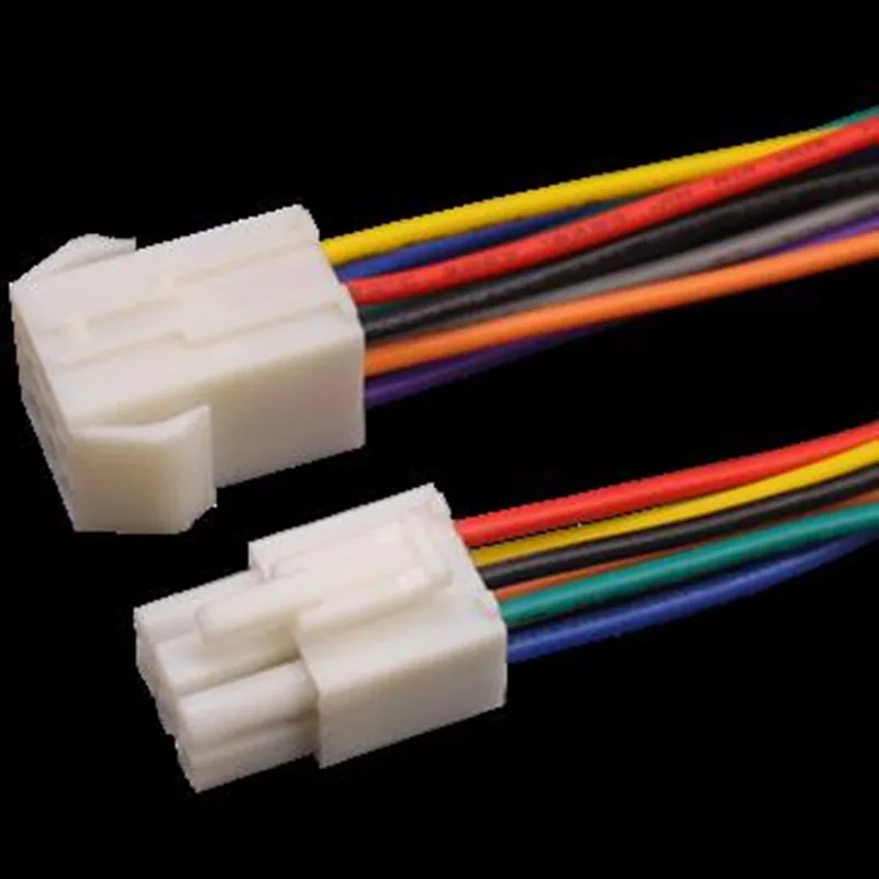 1 Pair EL 4.5mm EL4.5-2P/3P/4P/6P Male Female Connector Connecting with Wire Cable 15cm 20AWG