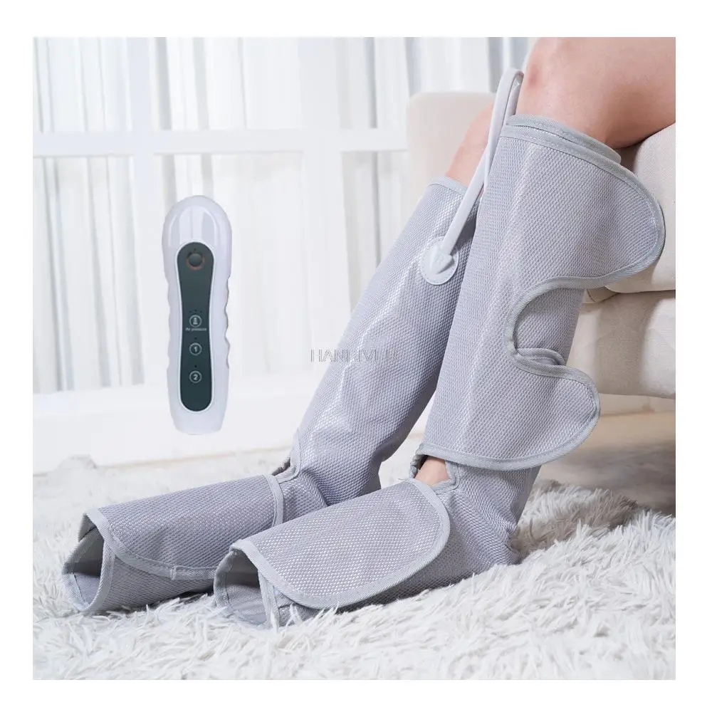 

Home leg massager electric leg massager air pressure hot compress air wave hand-held wire-controlled leg massager