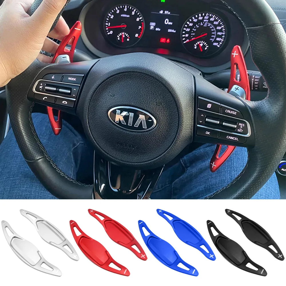 Paleta de cambio para Kia Stinger CK 2018 2019 2020 2021 2022 GTS GT2 Atlantica, extensión de paletas para volante de coche, cambio rápido
