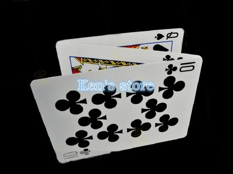 1 Deck Bicycle Double Face Number Playing Cards Gaff Standard Magic Cards Special Props Close Up Stage Magic Trick for Magician