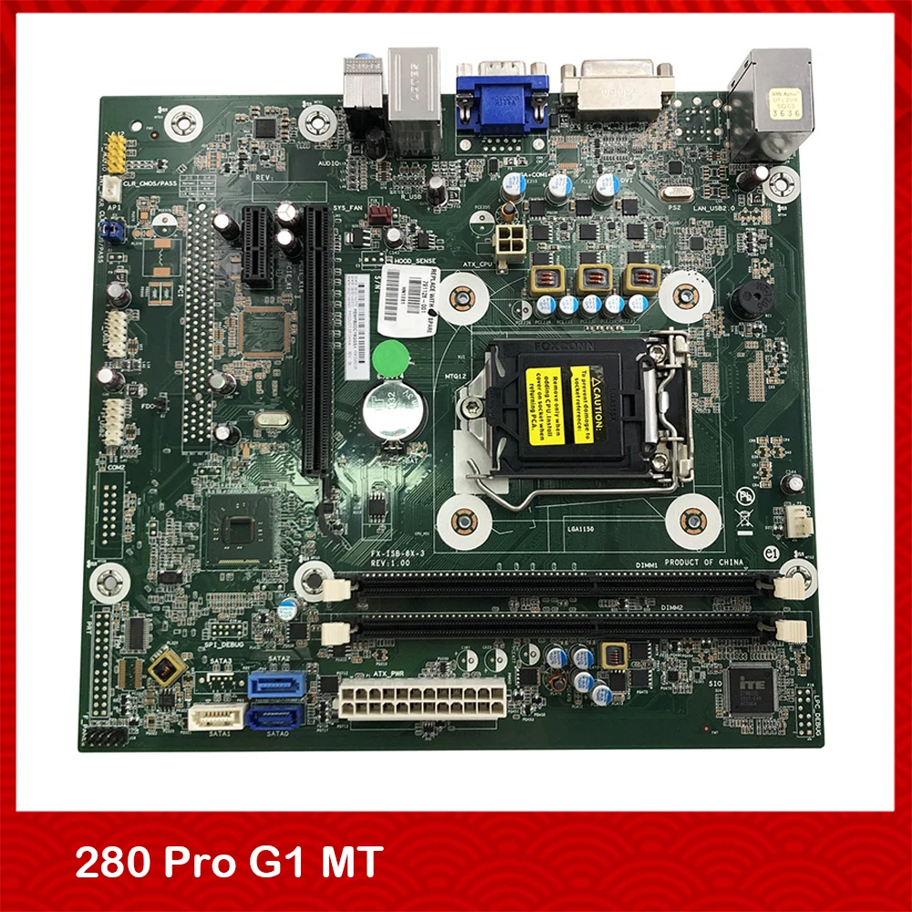 

Original Desktop Motherboard for HP 280 Pro G1 MT 791128-001 782450-001 FX-ISB-8X-3 Power Supply Main Board Fully Tested