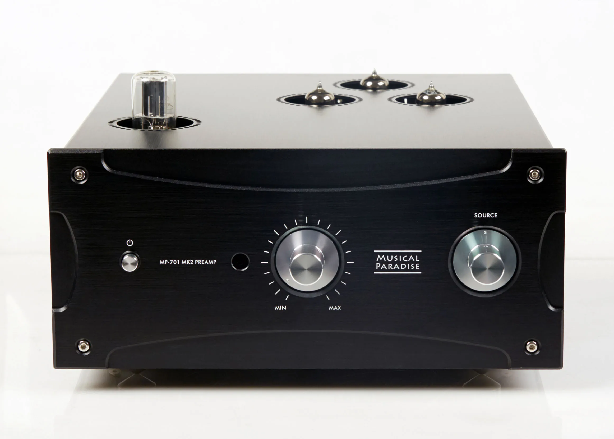 

Musical Paradise MP-701-MK3 Tube Amplifier Preamplifier Subwoofer Bass Preamp DIP Gain Switch with remote control