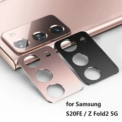 Camera Lens Protective Sheet for Samsung S20 FE Back Camera Cover for Galaxy Z Fold 2 5G Metal Aluminum Lens Screen Protector