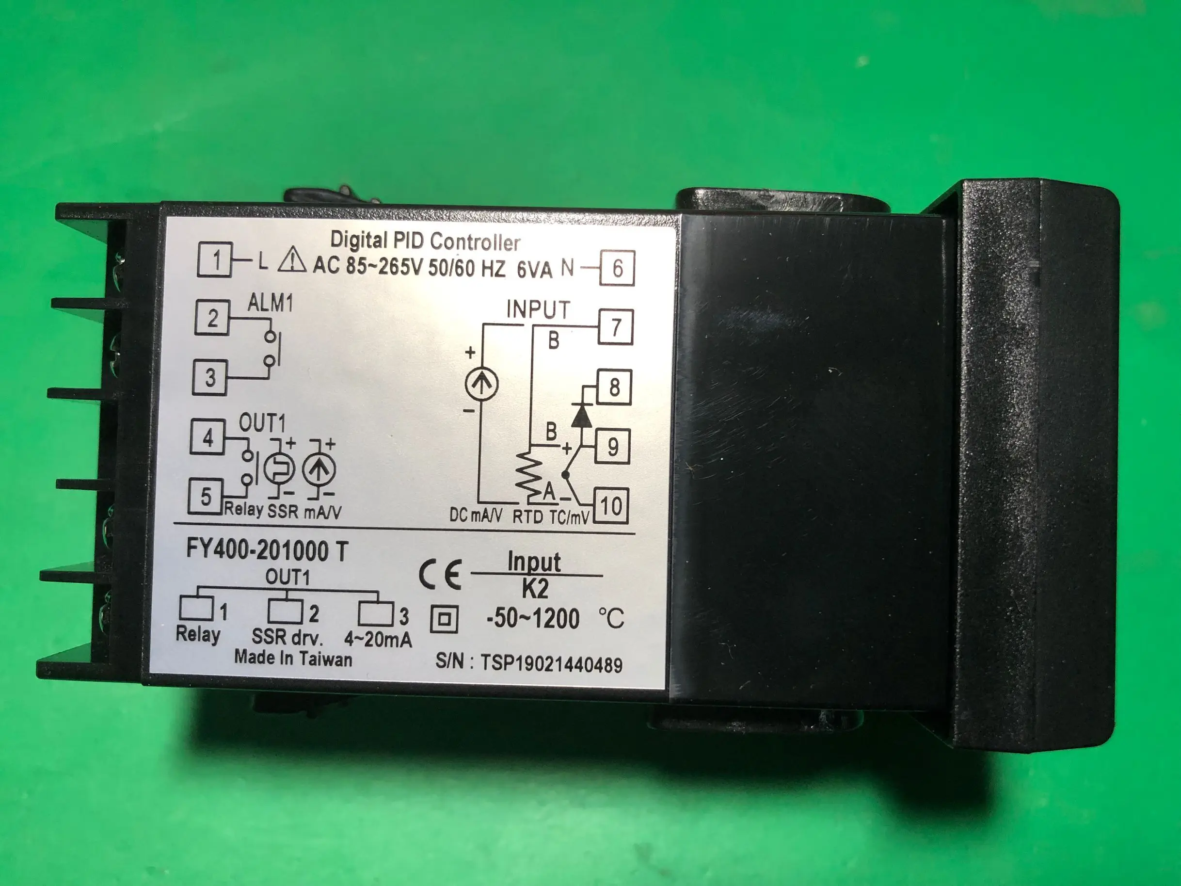 Imagem -03 - Taie Fy400201000 Termostato Controlador de Temperatura de Precisão Fy400-20100b 202300 Fy400-202300 Fy400-202300 Fy400-20100b