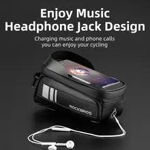 Waterproof Touch Screen Bike Bag 6.5 Phone Case #6