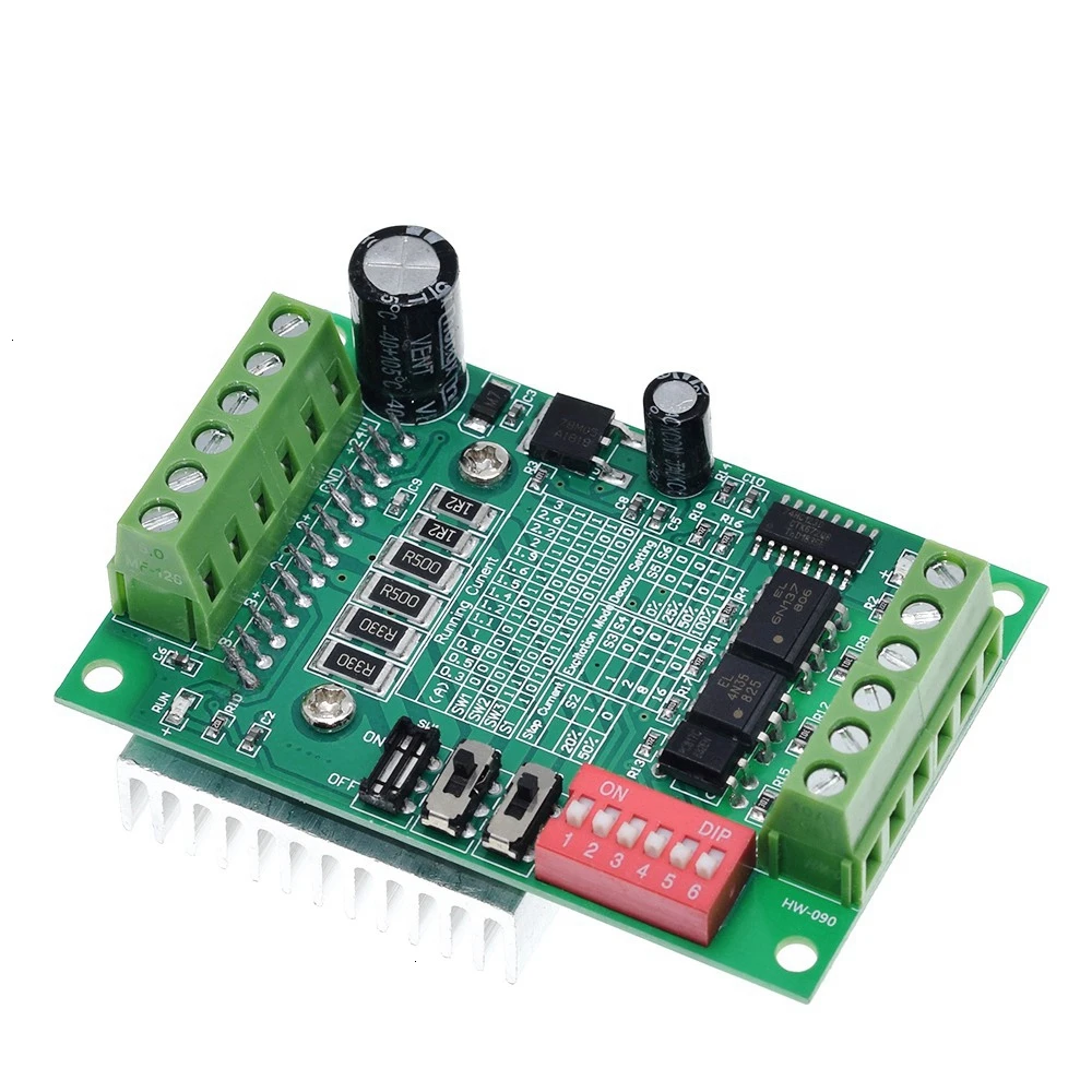 1/2/5 Stück TB6560 Upgrade-Version TB6600 NEMA17/NEMA23 Schrittmotor-Treiberplatine 3A 32 Subdivisionen Nicht leicht zu verbrennen – Detail 1
