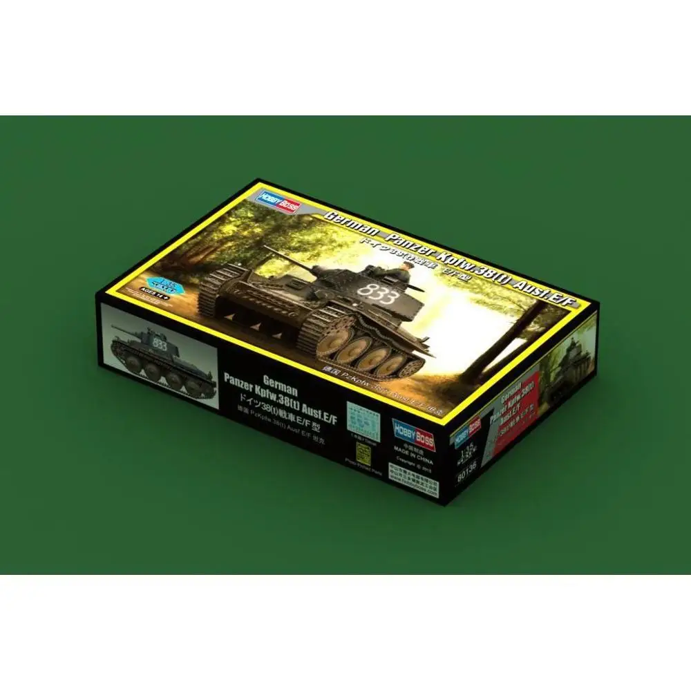 HobbyBoss 80136 1/35 German Panzer Kpfw.38(t) Ausf.E/F - Scale model Kit