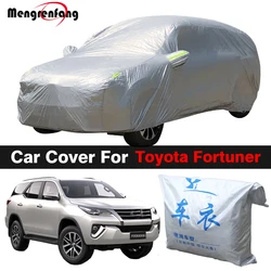 Full Car Cover For Toyota Fortuner SW4 SUV Outdoor Anti-UV Sun Shade Snow Rain Ice Protection Cover Dustproof