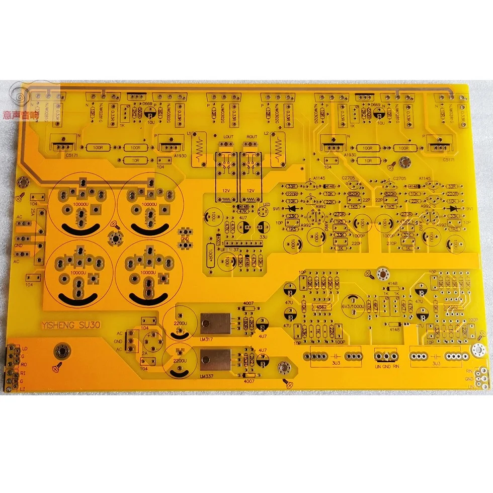 SU30 Hi End And Preamp Power Amplifier PCB Preamplifier Combined Empty Board 70U