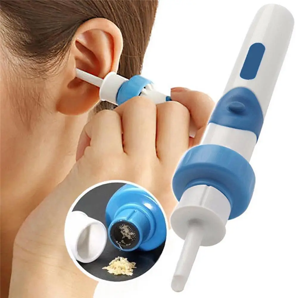 Protable Electric Ear Cleaner Machine Electronic Vacuum Cleaning Ear Wax Removes Earpick Cleaner Prevent Ear-pick Clean Tools