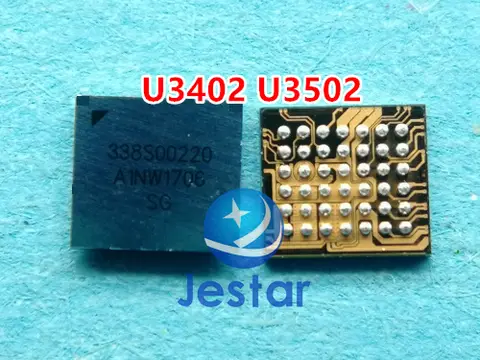 10pcs  U3402 U3502 small Audio SPEAKER AMPLIFIER IC 338S00220  for iphone