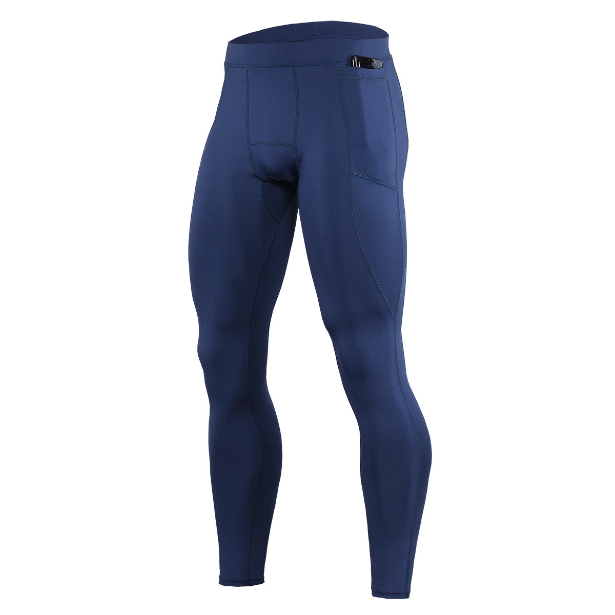 GEJINIDI 1, 2 or 3 Pack Men's Compression Pants, Cool Dry Athletic Workout Running Tights Leggings with Pocket/Non-Pocket
