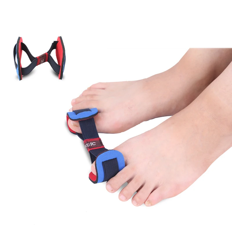 1Piece New Hot Sale Big Toe Exercise Hallux Valgus Belt Stretcher Corrector Tension High Elasticity Training Foot Care Pedicure