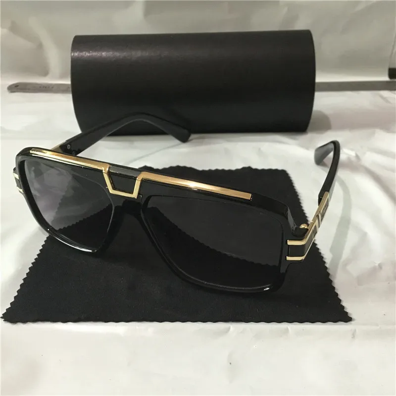 

KAPELUS Brand sunglasses Large Frame Metal Sunglasses Rap & Hip-Ho photo metal sunglasses American fashion glasses 883AA