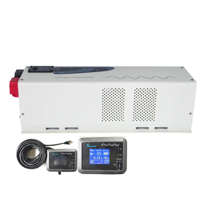 6000w/18000w pure sine wave low frequency combined inverter& caravan inverter