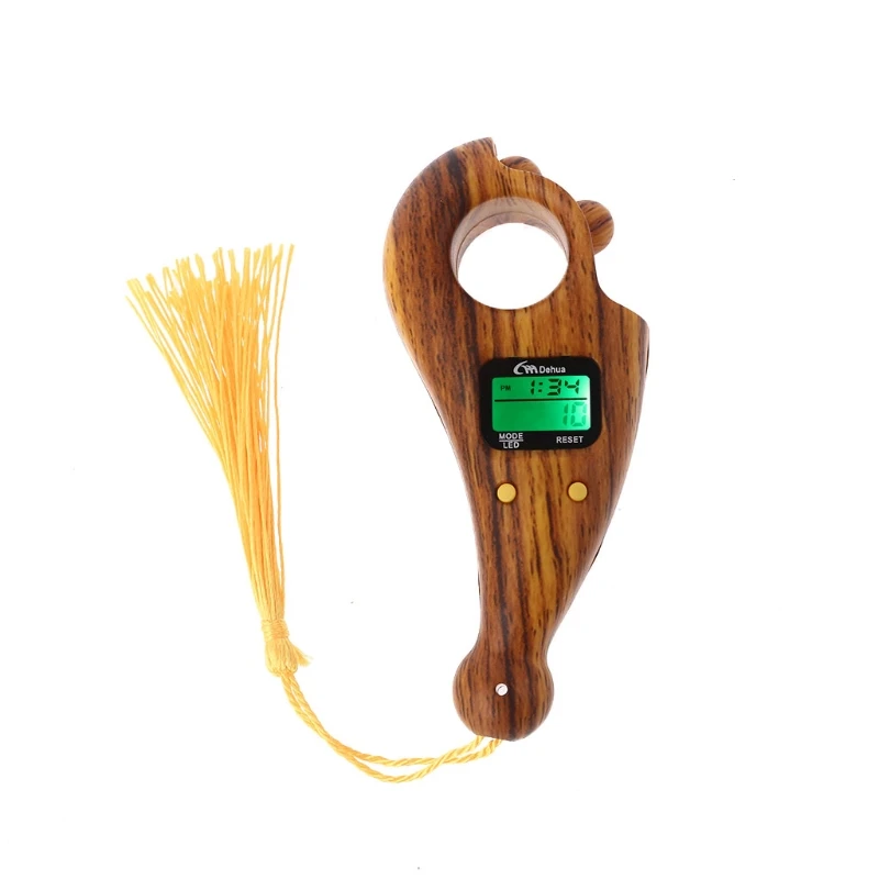 Electronic Portable Digital Beads Counter with Finger Button Control and Reset M4YC