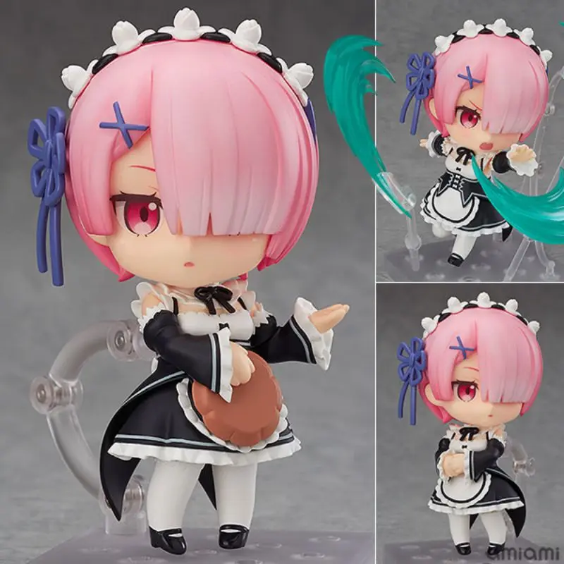 

Genuine Ram/Rem Re:ZERO -Starting Life in Another World Anime Figure Collection Garage Kit Movable doll Model Ornaments Gifts